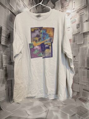 Vintage Nike Long Sleeve Tee – Athletic Logo Casual Shirt